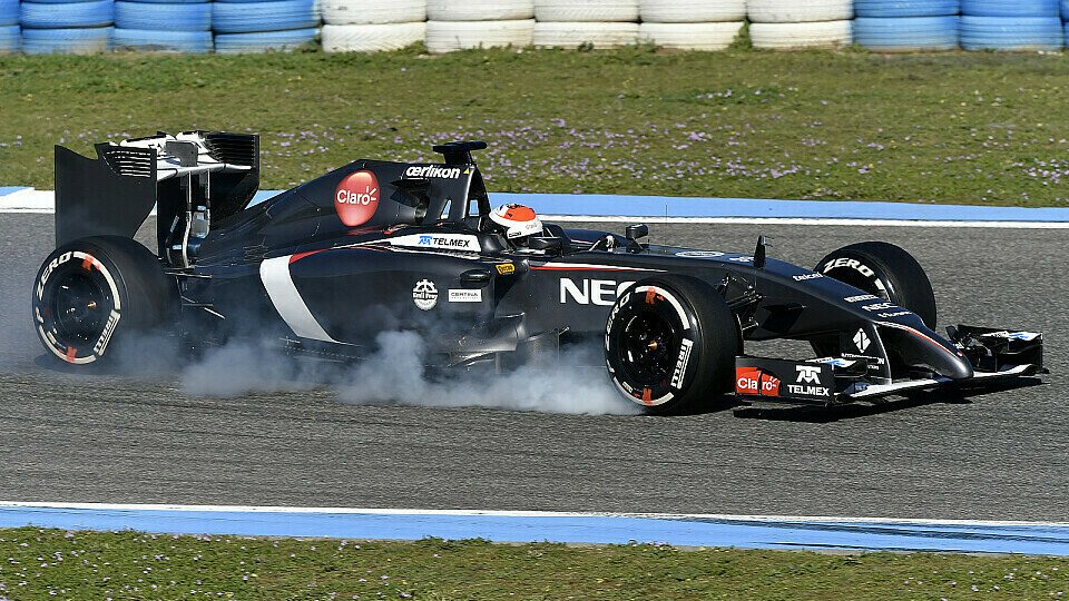 Sauber hatte in Jerez mit dem Brake-by-Wire-System zu kämpfen, Foto: Sutton