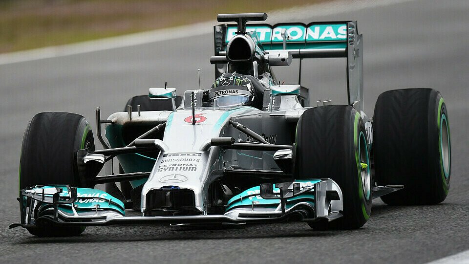 Der Mercedes W05 ist das schönste Auto der Formel 1, Foto: Sutton