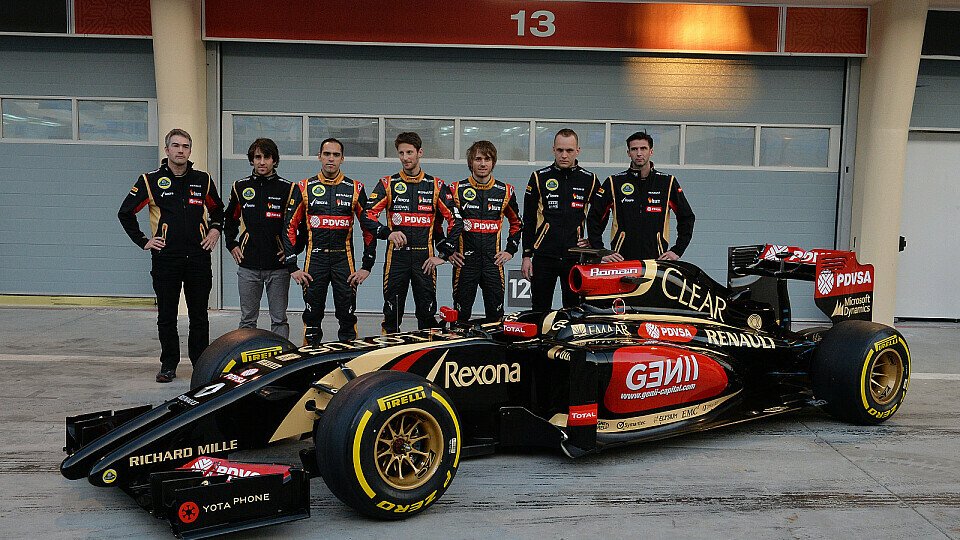 Charles Pic ergänzt das Lotus-Lineup um Romain Grosjean und Pastor Maldonado, Foto: Sutton