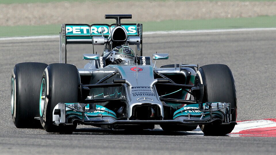Nico Rosberg spulte zum Auftakt der zweiten Bahrain-Tests 89 Runden ab, Foto: Sutton