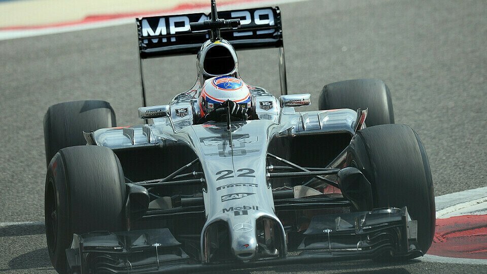 Jenson Button baut auf die Zuverlässigkeit seines MP4-29, Foto: Sutton