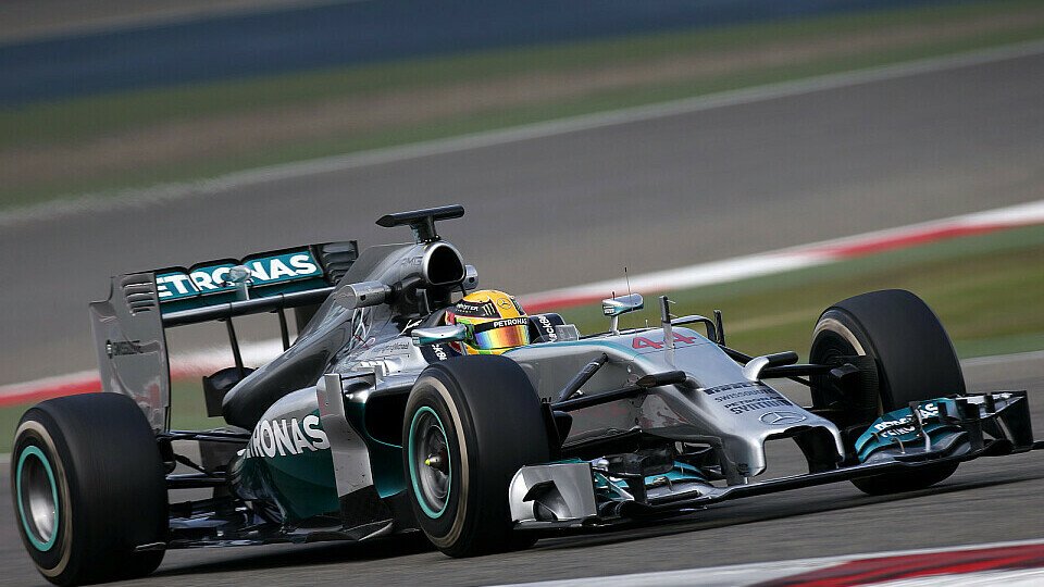Lewis Hamilton war mit weichen Reifen kaum langsamer als Felipe Massa auf Supersofts, Foto: Mercedes AMG