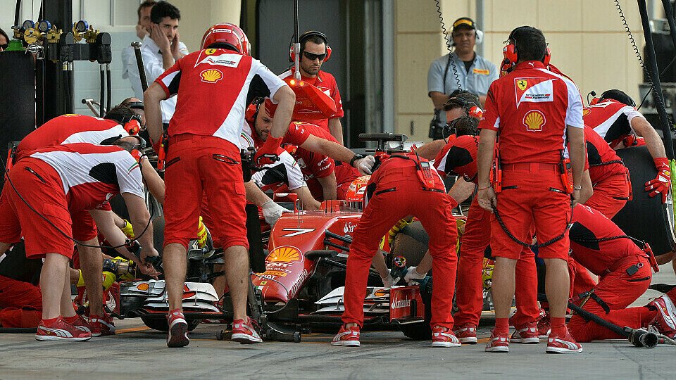 Der Service an der Ferrari-Box war am schnellsten, Foto: Sutton