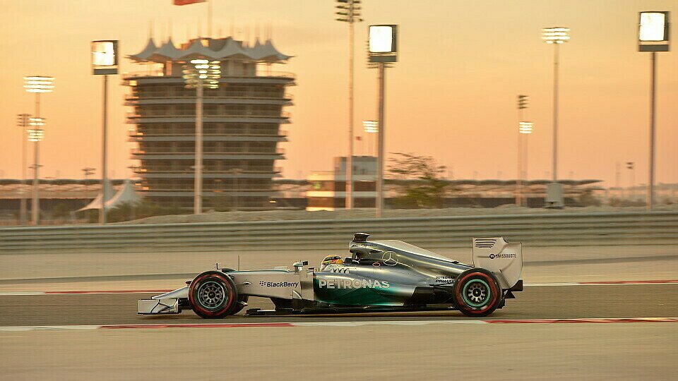 Auf diesem Bild vom Sonntag hat Lewis Hamilton die superweichen Reifen drauf, Foto: Sutton