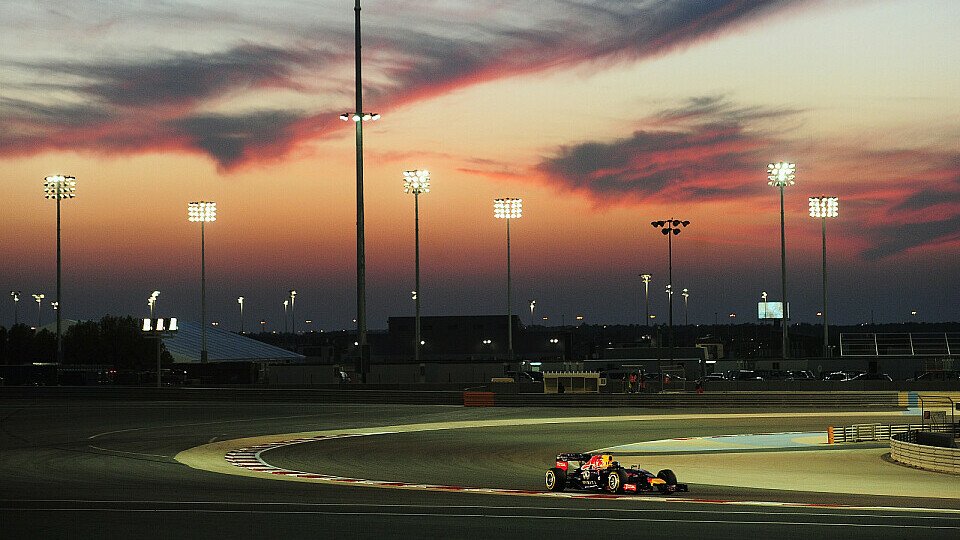 Der Bahrain Grand Pric wird zum ersten Mal als Nachtrennen ausgetragen, Foto: Red Bull