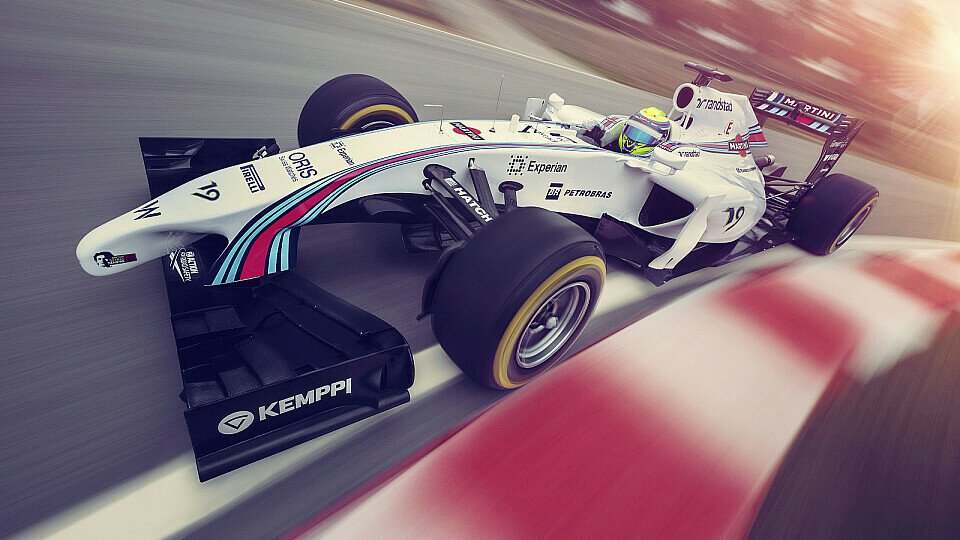 Williams fährt dieses Jahr im Martini-Design in der Formel 1, Foto: Williams