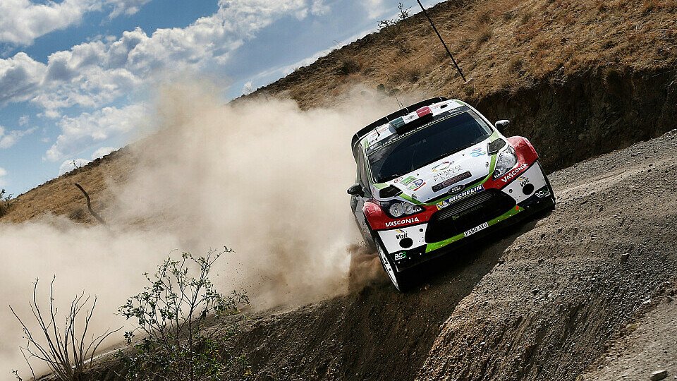 Benito Guerra war vom Ford Fiesta RS WRC angetan, Foto: Sutton
