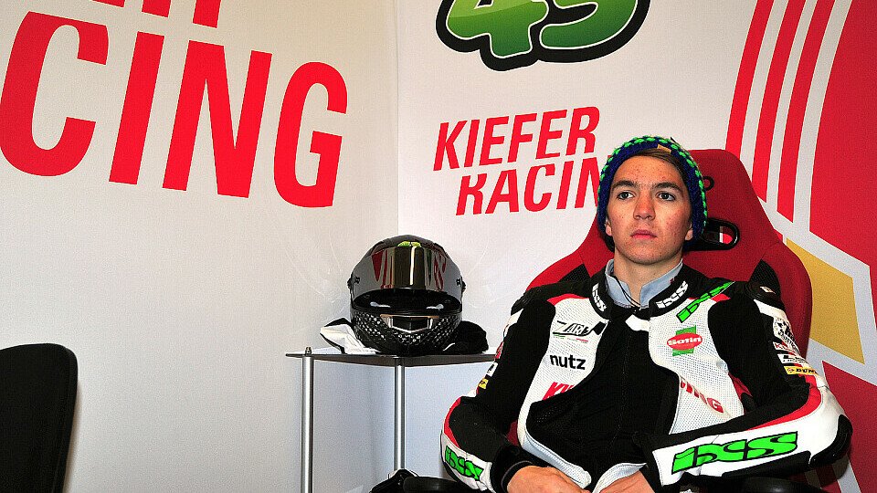 Luca Grünwald hat sich für sein letztes Moto3-Rennen viel vorgenommen, Foto: Kiefer Racing