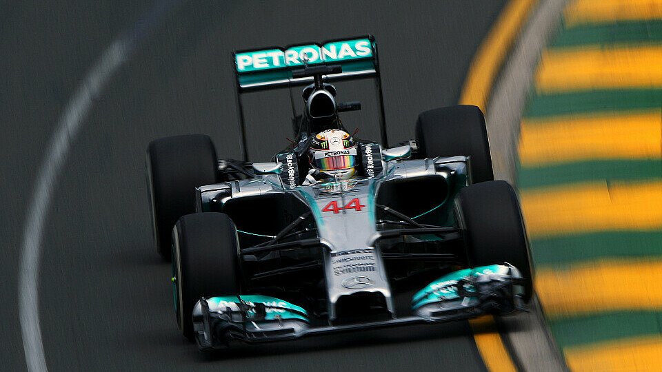 Pole für Lewis Hamilton!, Foto: Sutton