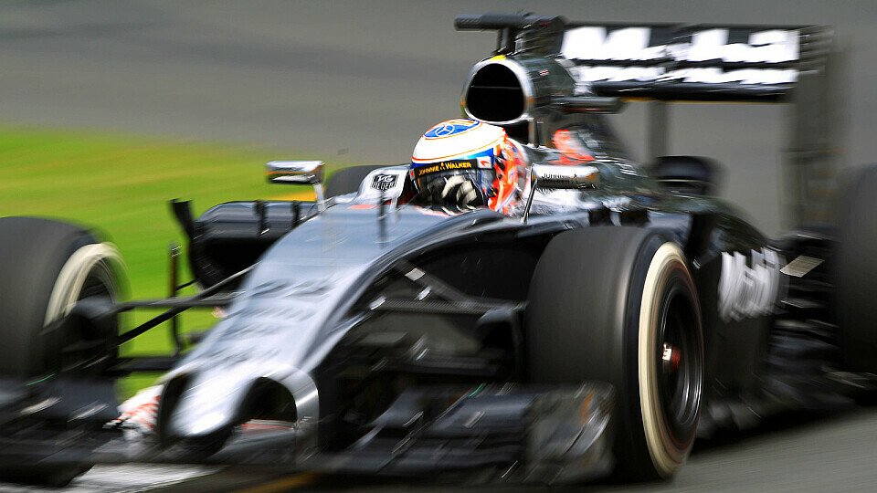 Jenson Button will im Rennen vorne mitkämpfen, Foto: Sutton