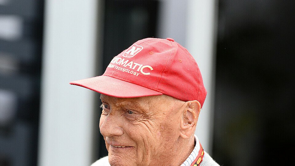 Niki Lauda stand Rede und Antwort, Foto: Sutton