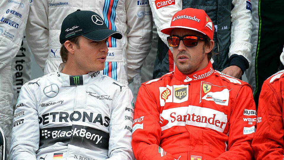 Nico Rosberg glaubt, dass Fernando Alonso für seine Misserfolge in der Formel 1 selbst verantwortlich ist, Foto: Sutton