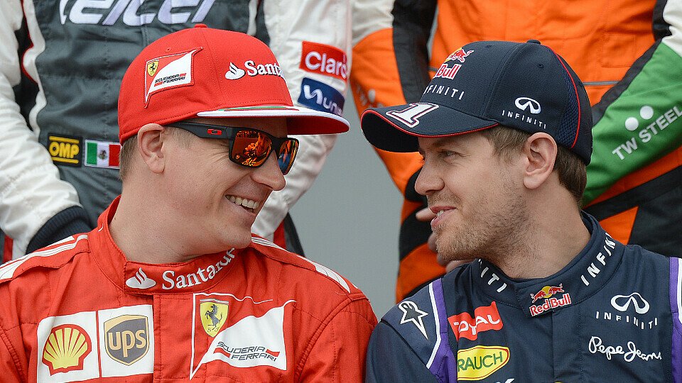 Sebastian Vettel und Kimi Räikkönen wollen Ferrari mit Teamplay an die Spitze führen, Foto: Sutton