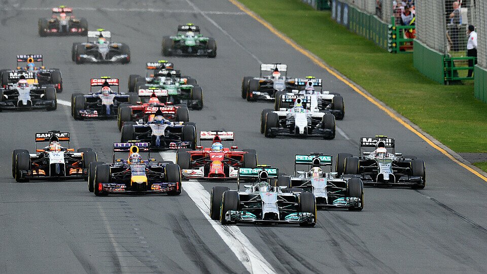 Der Formel-1-Saisonauftakt 2016 findet auch in Melbourne statt, Foto: Sutton