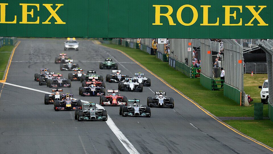 Nico Rosberg setzte sich schon am Start durch, Foto: Sutton