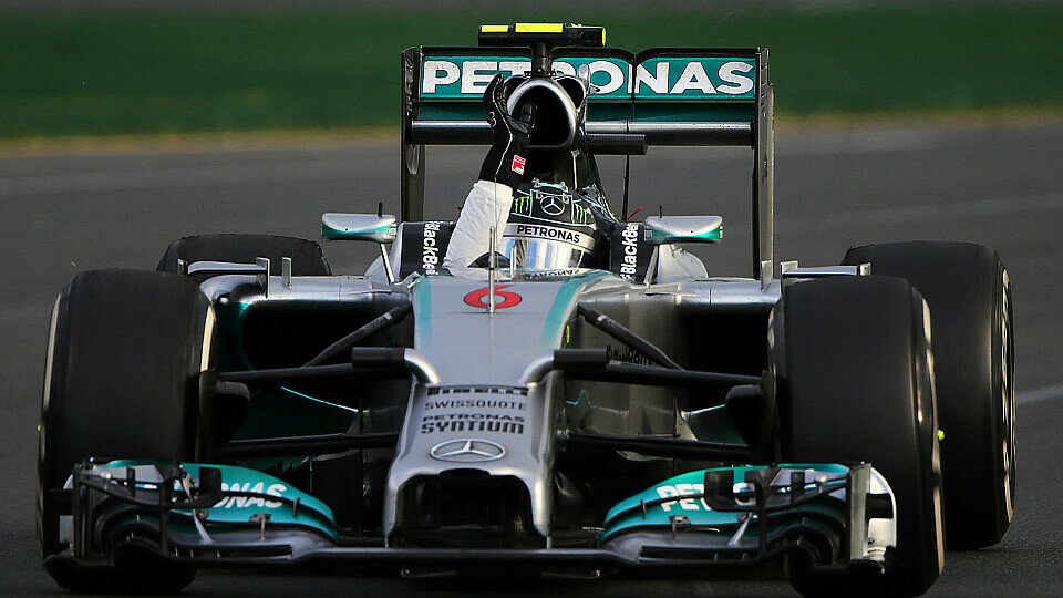 Nico Rosberg gewann zum ersten Mal in Australien, Foto: Sutton