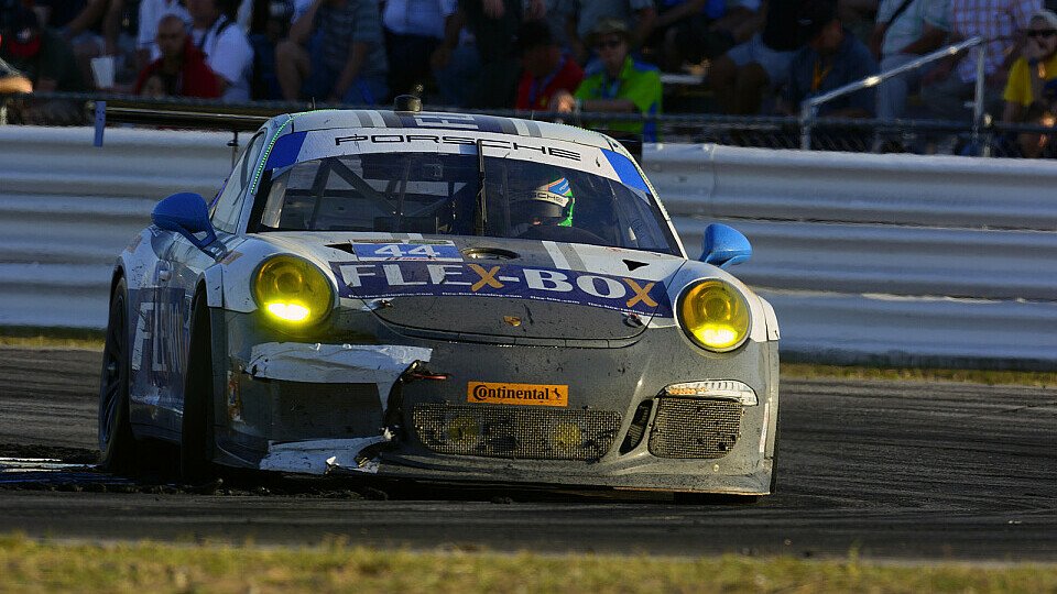 Marco Seefried triumphierte in Sebring, Foto: Porsche Motorsport