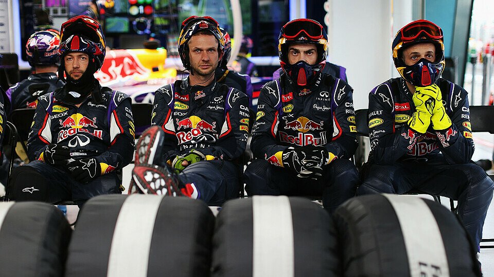 Die Heizdecken bleiben, Foto: Red Bull
