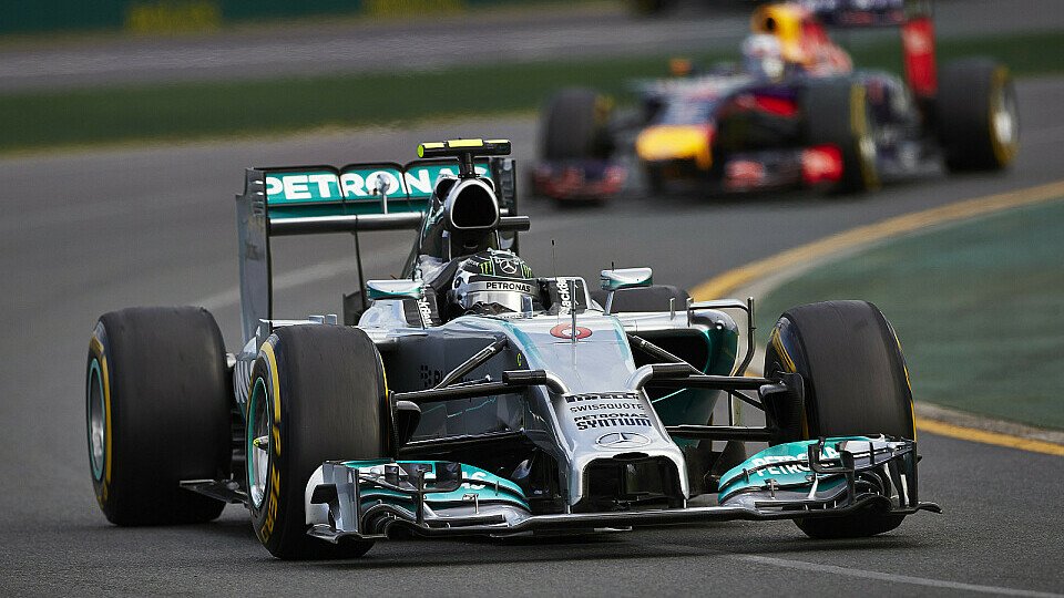 Nico Rosberg fuhr seine schnellste Rennrunde schon vor der Rennmitte, Foto: Mercedes AMG