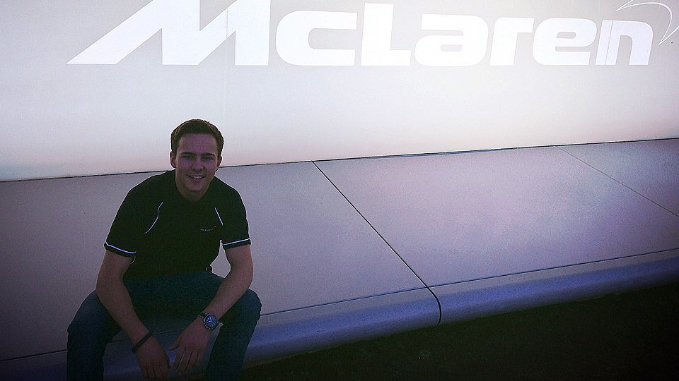 Marvin Dienst freut sich auf die Herausforderung in der McLaren Performance Academy, Foto: Fast Media