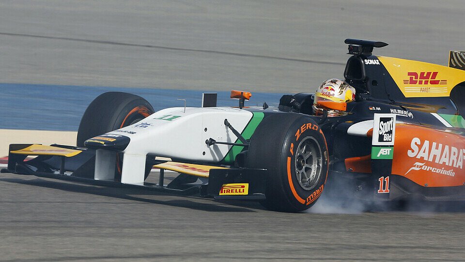 Daniel Abt setzte sich zum Ende der Tests am Nachmittag durch, Foto: GP2 Series
