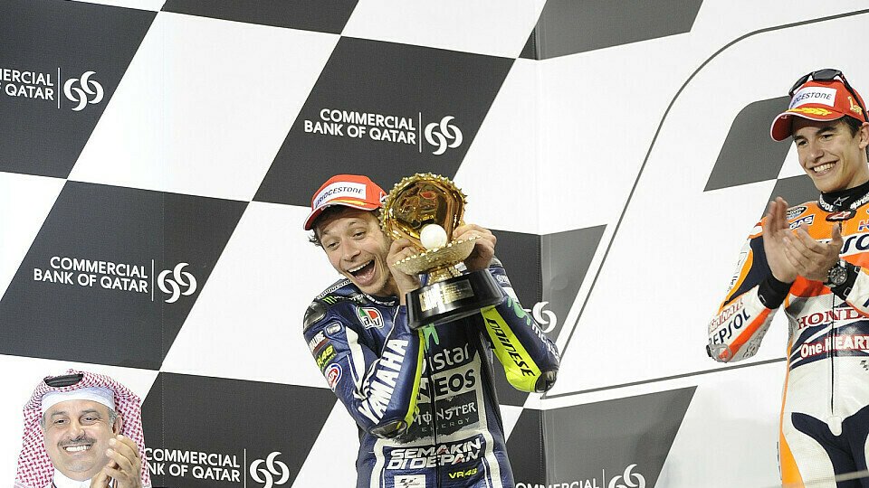 Die MSM-User sind sicher, dass Rossis Leistung in Katar keine Eintagsfliege war, Foto: Bridgestone