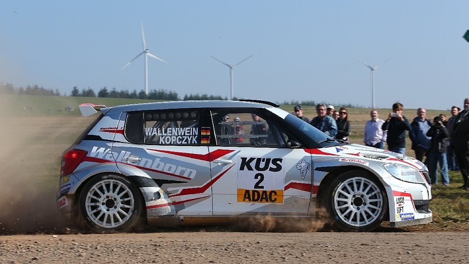 Mark Wallenwein und Stefan Kopczyk zählen zu den Favoriten, Foto: Wallenwein Rallye Sport