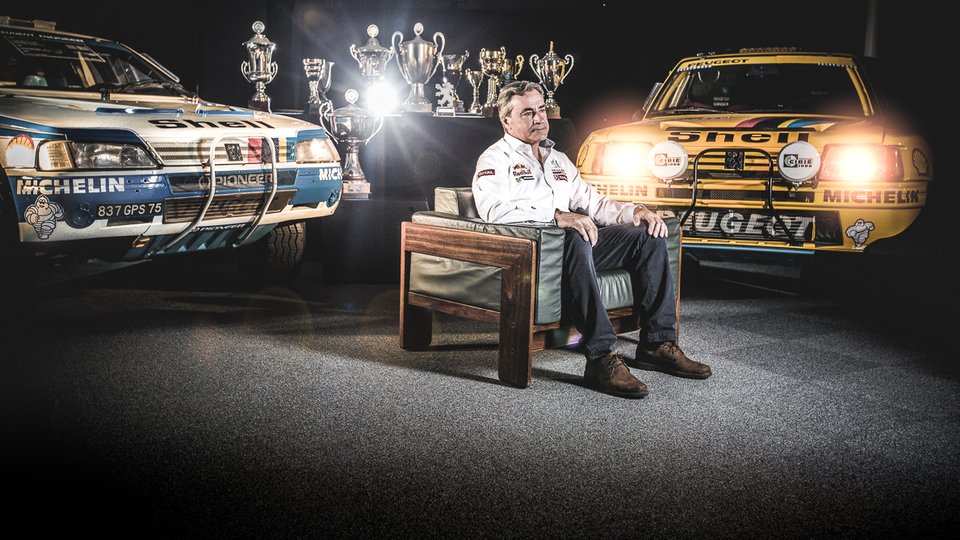 Carlos Sainz sah in den letzten beiden Jahren bei der Dakar nicht das Ziel, Foto: Peugeot