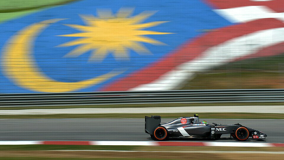 Sauber erlebte in Malaysia ein Wochenende zum Vergessen, Foto: Sutton