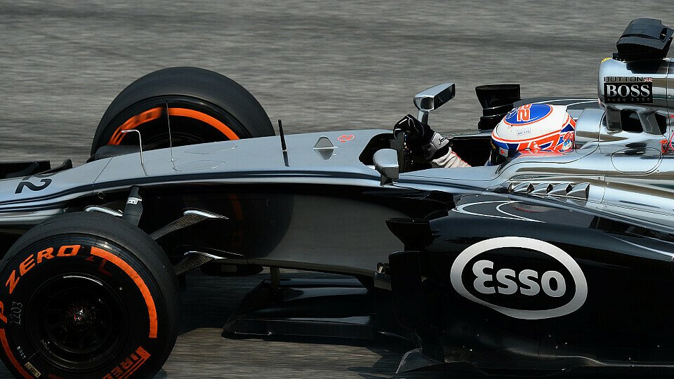 Jenson Button hat in Bahrain etwas zu feiern, Foto: Sutton