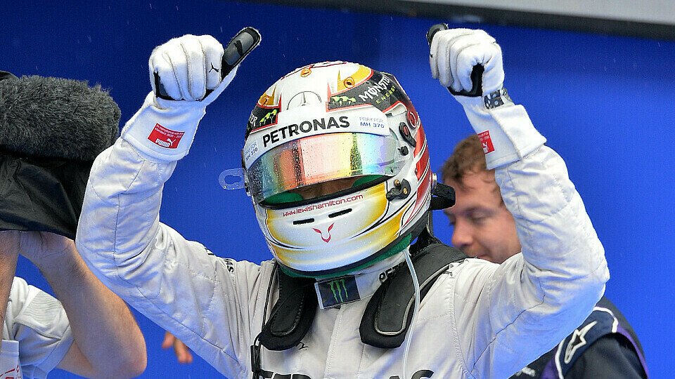 Lewis Hamilton holte sich die Pole, Foto: Sutton