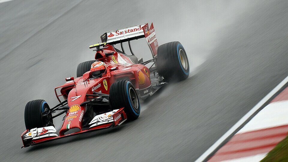 Kimi Räikkönen hatte im Regen schon das schlimmste befürchtet, Foto: Sutton