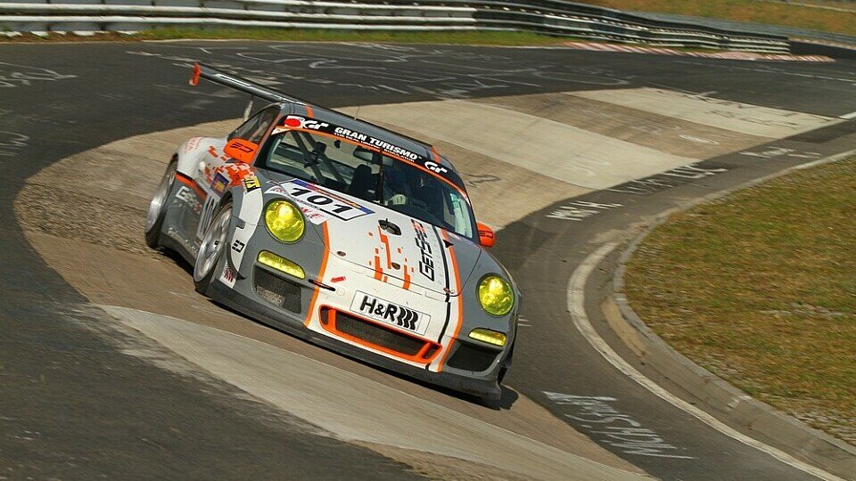 Steve Jans siegte beim VLN-Auftakt im Getspeed-Porsche, Foto: Patrick Funk