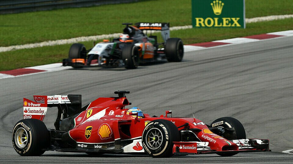 Fernando Alonso sicherte sich Rang vier vor Nico Hülkenberg, Foto: Sutton