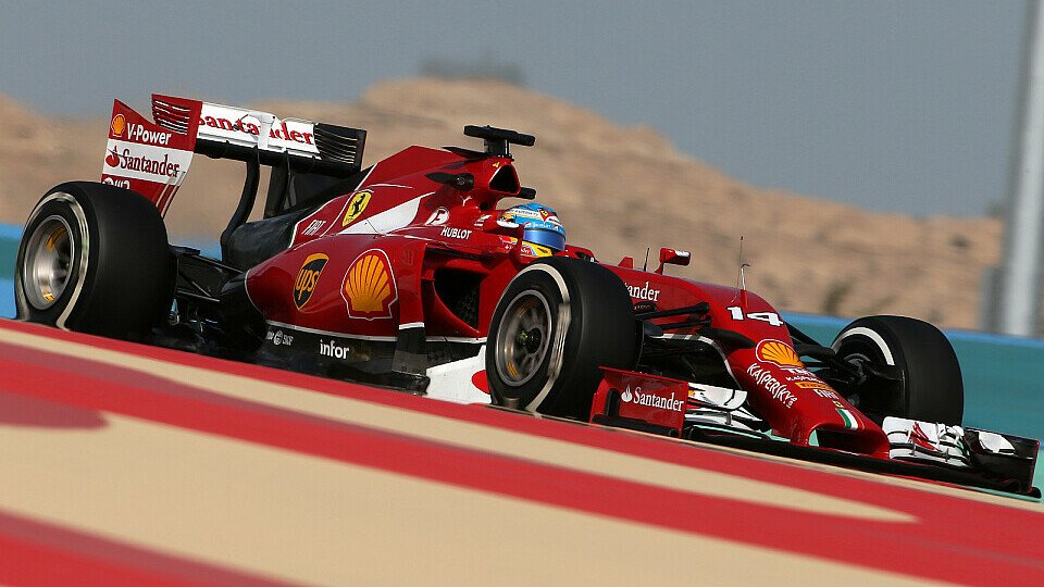 Fernando Alonso bezeichnet den F14T noch als sehr jung, Foto: Sutton