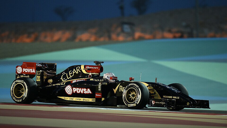 Wie bereits in Malaysia schaffte es Romain Grosjean als einziger Lotus-Pilot in Q2, Foto: Sutton