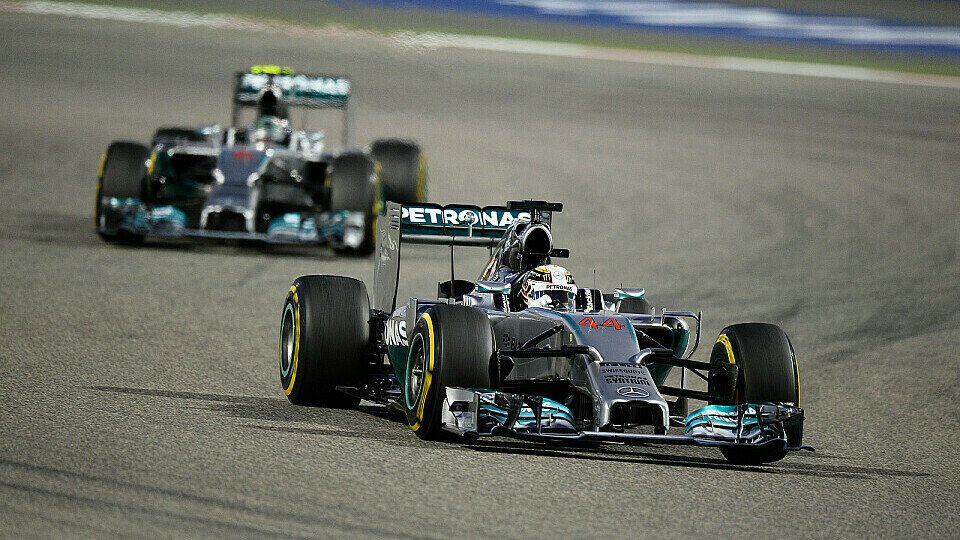 Lewis Hamilton musste sich seinen Sieg in Bahrain hart erkämpfen, Foto: Sutton