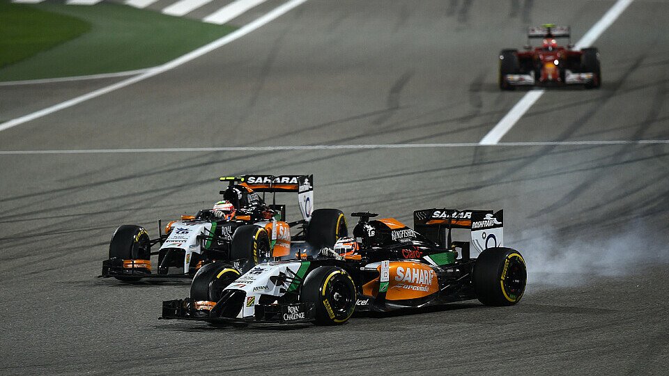 Die Force Indias ließen Ferrari in Bahrain keine Chance, Foto: Sutton
