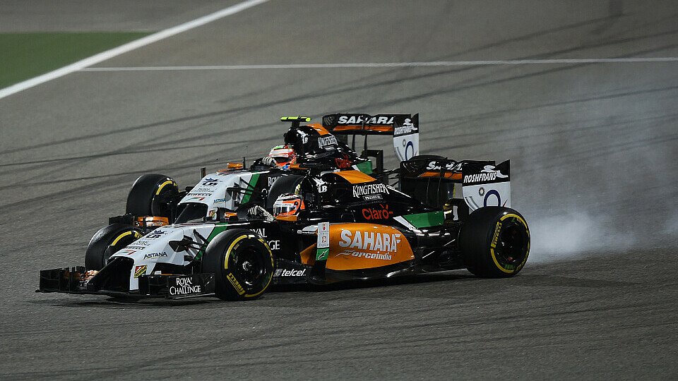 Nico Hülkenberg zog in Bahrain gegen Sergio Perez den Kürzeren, Foto: Sutton