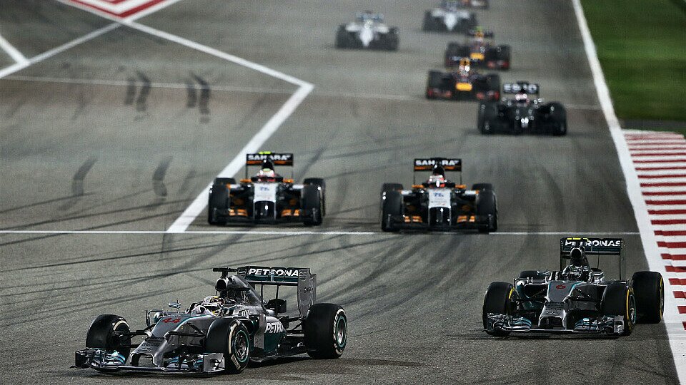 Mercedes-Power dominiert den Bahrain Grand Prix, Foto: Sutton