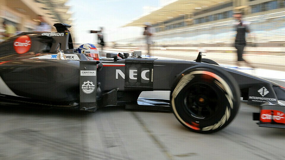 Sirotkin bei Testfahrten in Bahrain, Foto: Sutton