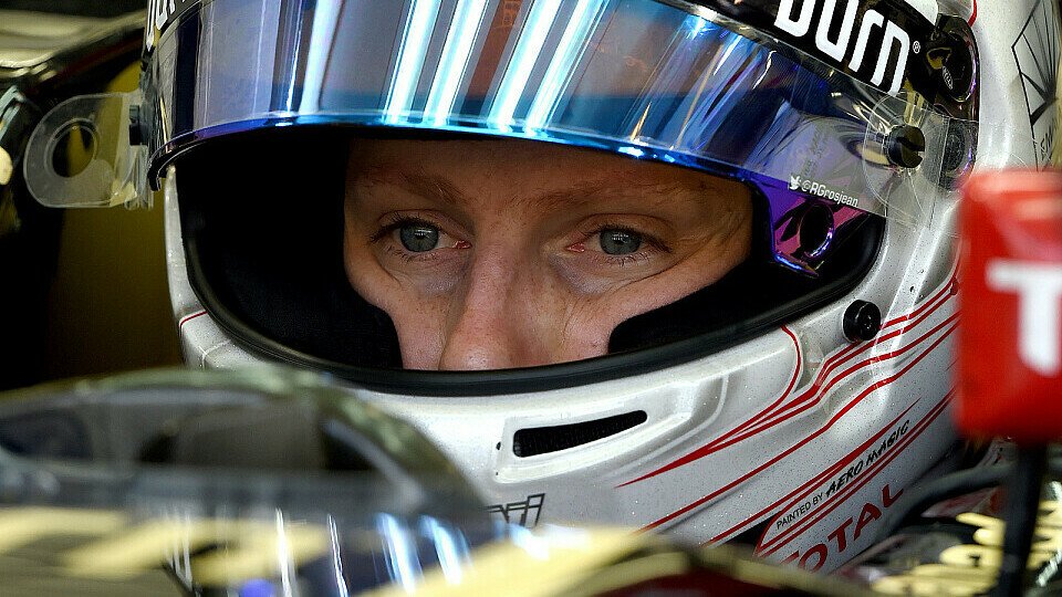 Grosjean zeigt sich nach dem Bahrain-Test frustriert, Foto: Sutton