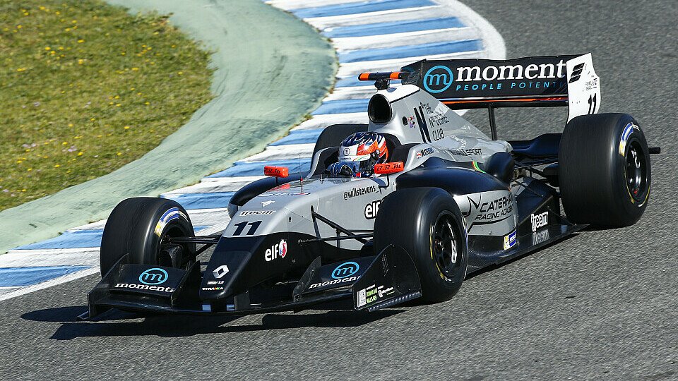 Will Stevens holte sich die Pole Position in Jerez, Foto: WS by Renault