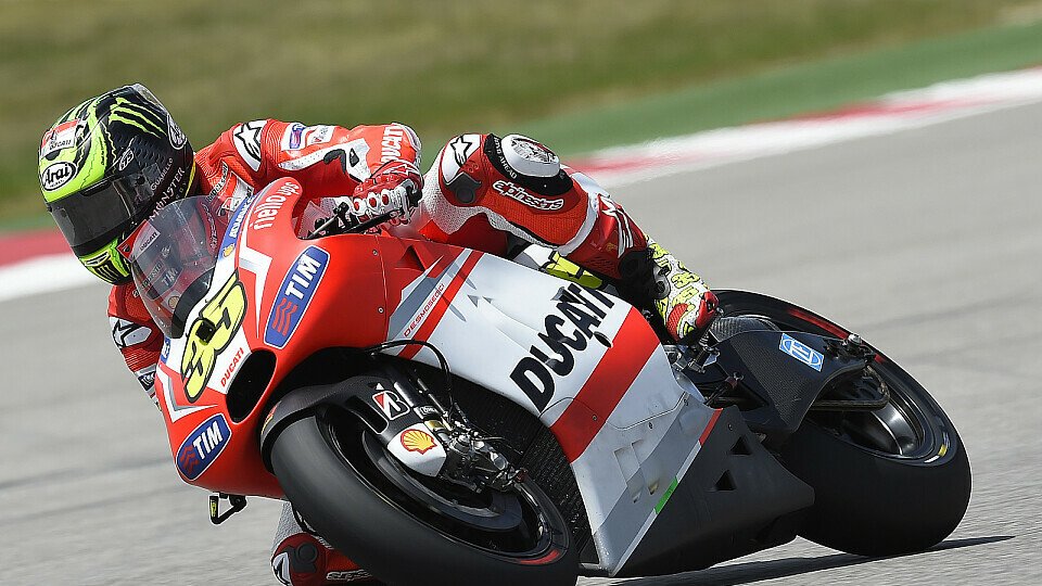 Cal Crutchlow startet trotz eines Sturze in Q2 von Rang sieben in den Texas Grand Prix, Foto: Ducati