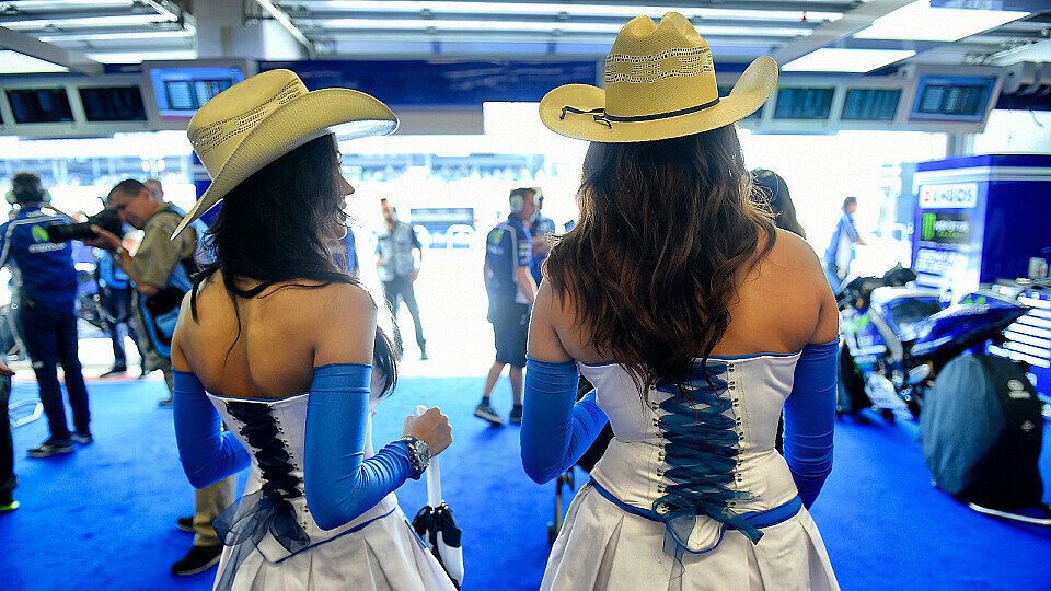In Texas tragen auch die Frauen Hüte, Foto: Movistar Yamaha