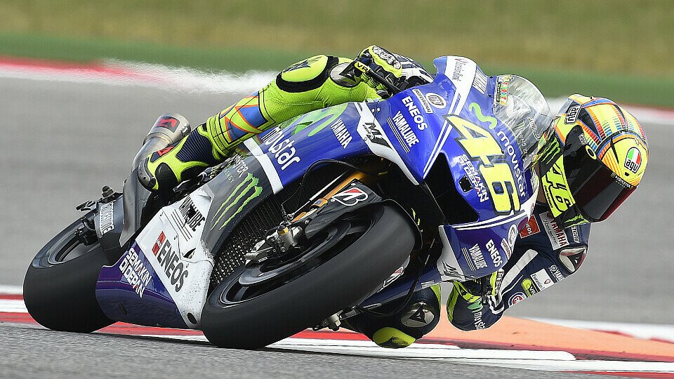 Valentino Rossis Yamaha fraß die Reifen auf, Foto: Milagro