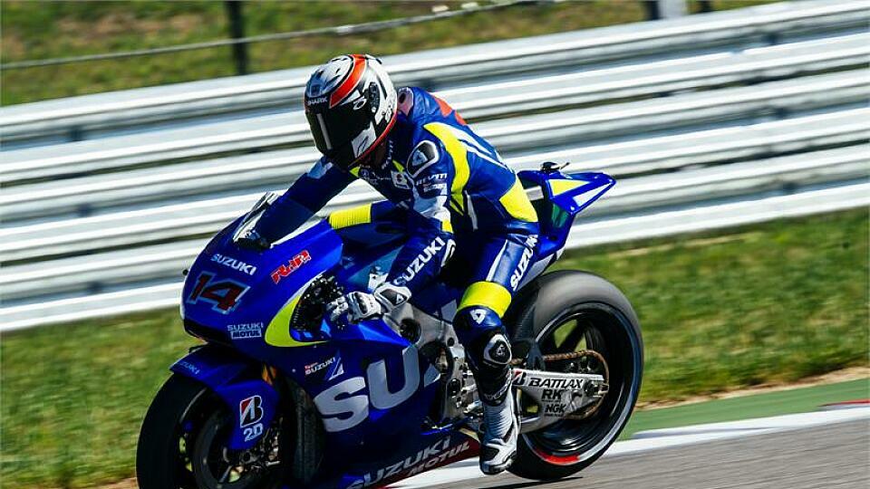 Randy de Puniet sammelte weitere Erfahrungen mit Suzukis MotoGP-Bike, Foto: Suzuki