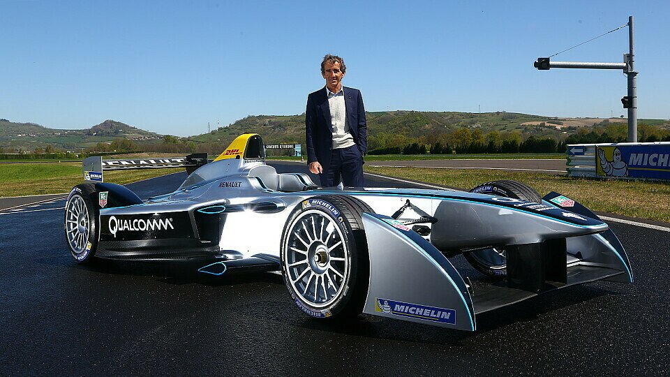 Alain Prost steigt mit dem Rennstall DAMS in die Formel E ein, Foto: Michelin