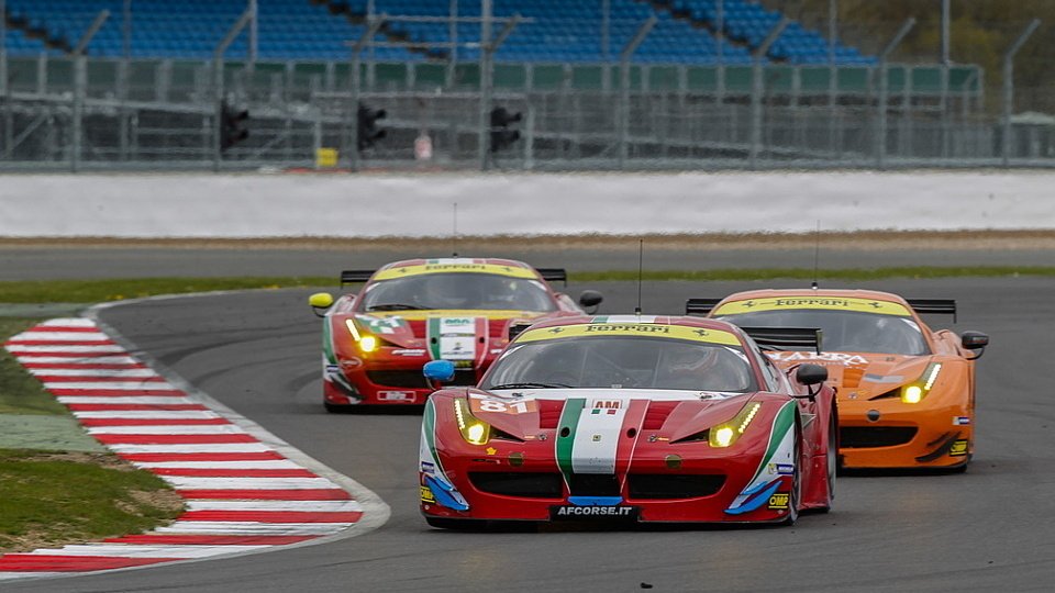 Cavallino rampante wohin man schaut: Ferrari stellt 2014 mehr als die Hälfte der GTE-Am-Fahrzeuge, Foto: Adrenal Media