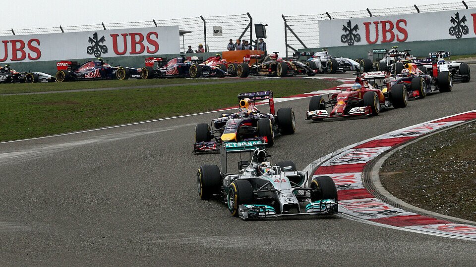 25. Formel-1-Sieg für Lewis Hamilton in Shanghai, Foto: Sutton